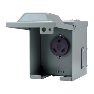 Enchufe RV de 30 amperios, salida Nema TT-30R de 125 voltios, enchufe cerrado y con cerradura para RV RV Camper Remolque de viaje, autocaravana, Enchufe RV de 30 amperios, salida Nema TT-30R de 125 voltios, enchufe cerrado y con cerradura para RV RV Camper Remolque de viaje, autocaravana,