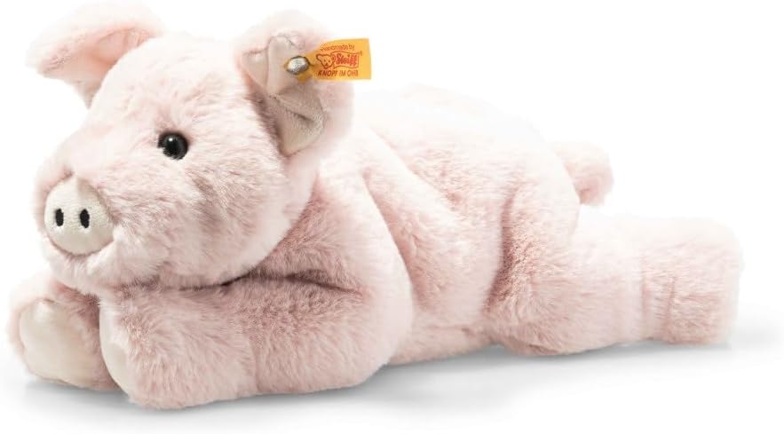 Steiff Piko Pig, animal de peluche de cerdo de alta calidad, juguetes de cerdo de peluche, peluche de cerdo, lindos peluches, juguete de peluche