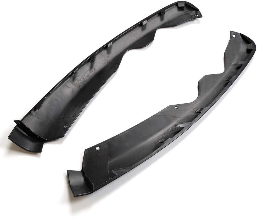 PIT66 Deflector de aire para represa, compatible con Ford Fusion 13-16 4 puertas parachoques delantero inferior panel de cenefa lateral derecho e