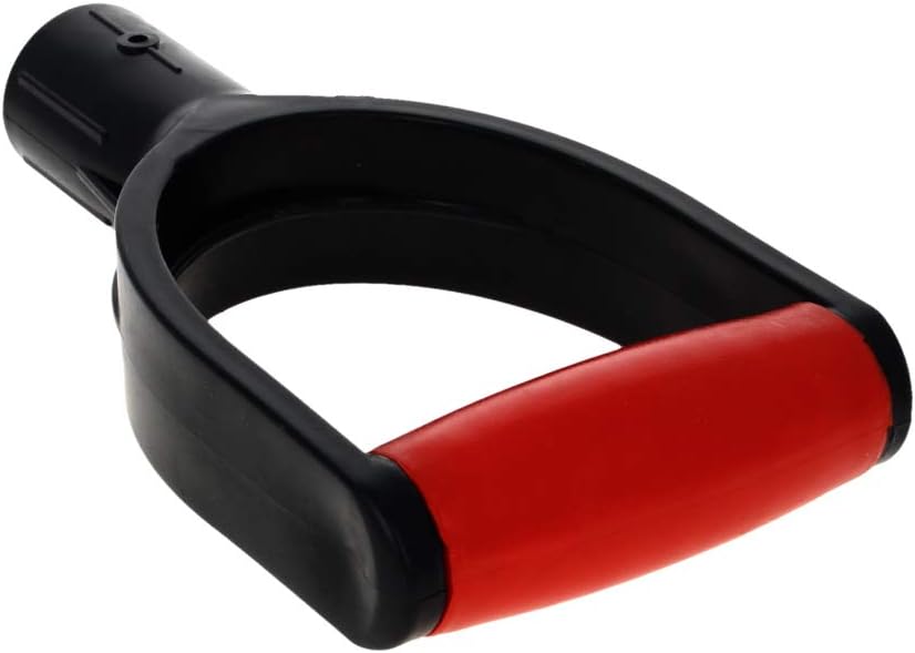 Bettomshin 1 mango de agarre de pala tipo D, diámetro interior de 1-14 pulgadas (32 mm) de repuesto de PVC, mango de agarre Darwins, brazo de ahorro