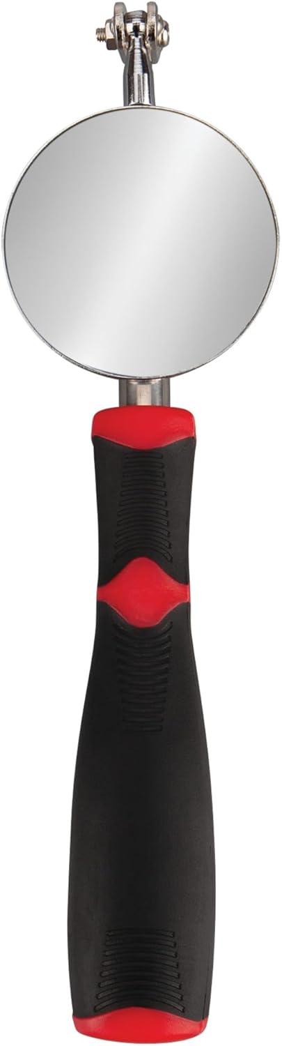 Performance Tool W1255 Jr. Espejo de inspección telescópico jumbo de 2 pulgadas, herramienta versátil y extensible para tareas de inspección y