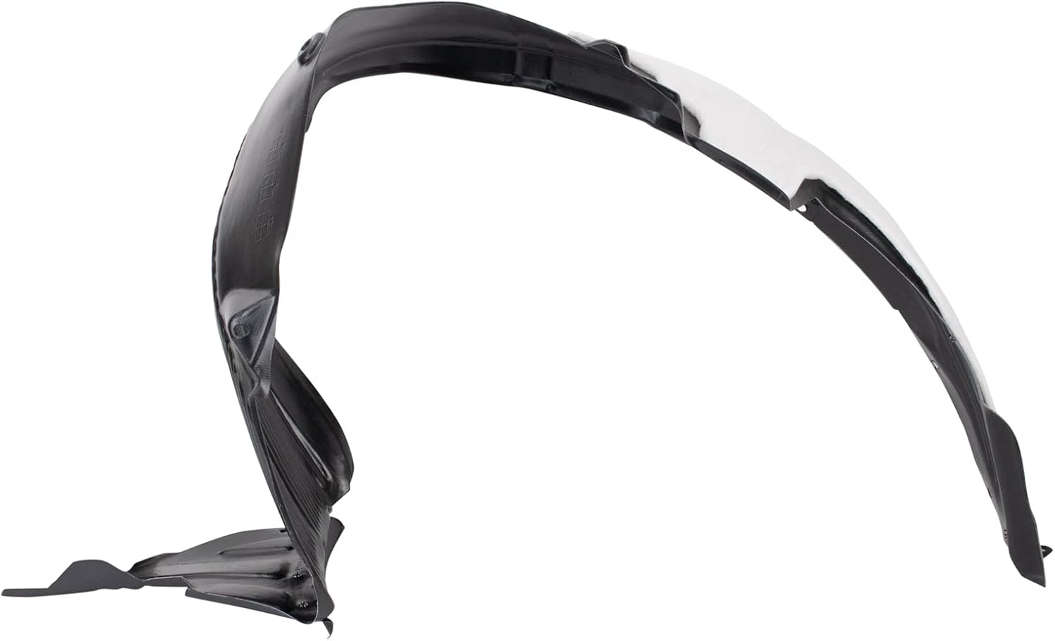 TRQ Juego de guardabarros interior delantero compatible con Kia Forte Koup Forte5 2014-2016