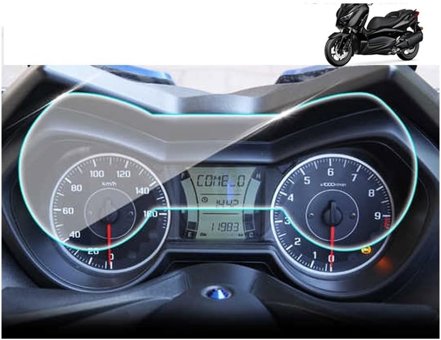 Dashboard Screen Protector For YAM&AHA XMAX250 XMAX300 X-MAX XMAX 300 XMAX 250 400 125 2017-2019 Motorcycle Cluster Scratch Protection Film Screen