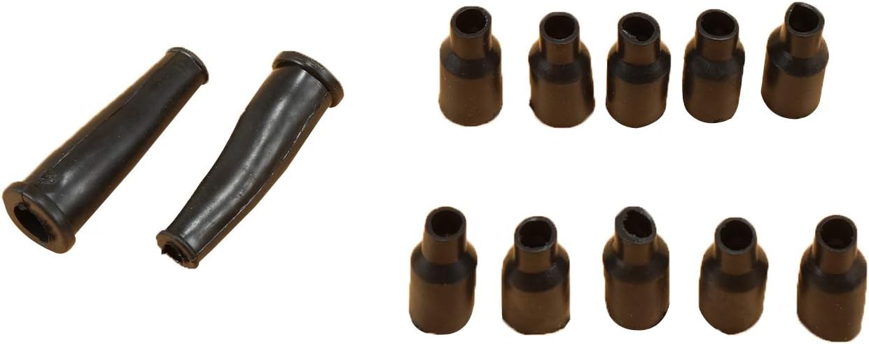 sthus Kit de cable de acelerador DIY para motocicleta, 16.4 ft, pezones, virolas para Pit Dirt Bike
