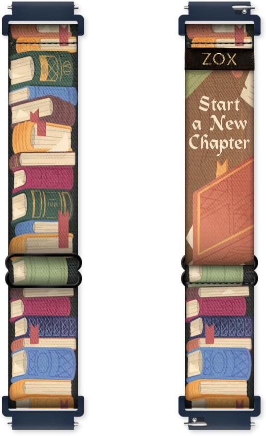 ZOX Correa para reloj inteligente Android  Banda elástica con afirmaciones motivacionales y hermosas obras de arte  Regalos para hombres, mujeres y