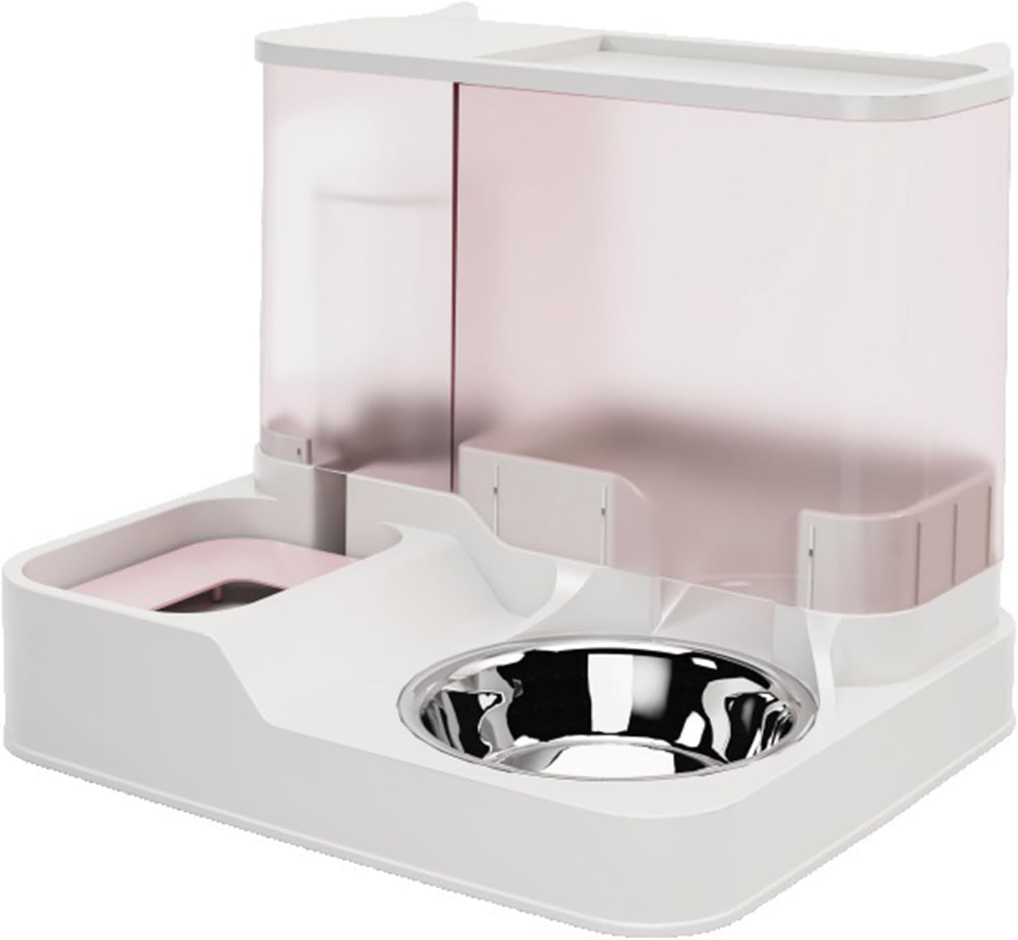 Dispensador automático de alimentos para gatos, dispensador de agua por gravedad para mascotas, cuenco de alimentos secos y suministros de riego