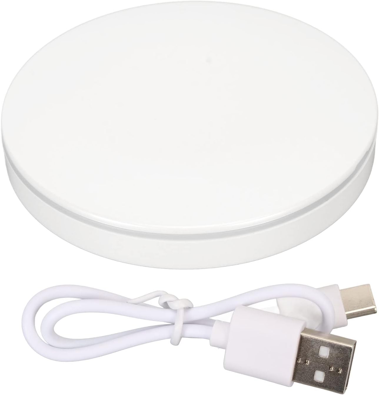 Espejo compacto de viaje con cámara de prueba de protección solar UV, espejo iluminado de bolsillo de 3.5 pulgadas de aumento 2X, espejo de