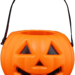 IMIKEYA Faroles de caramelo para niños, faroles LED decorativos, mini farol de calabaza, cubo de calabaza, cesta de dulces de Halloween, farol de IMIKEYA Faroles de caramelo para niños, faroles LED decorativos, mini farol de calabaza, cubo de calabaza, cesta de dulces de Halloween, farol de