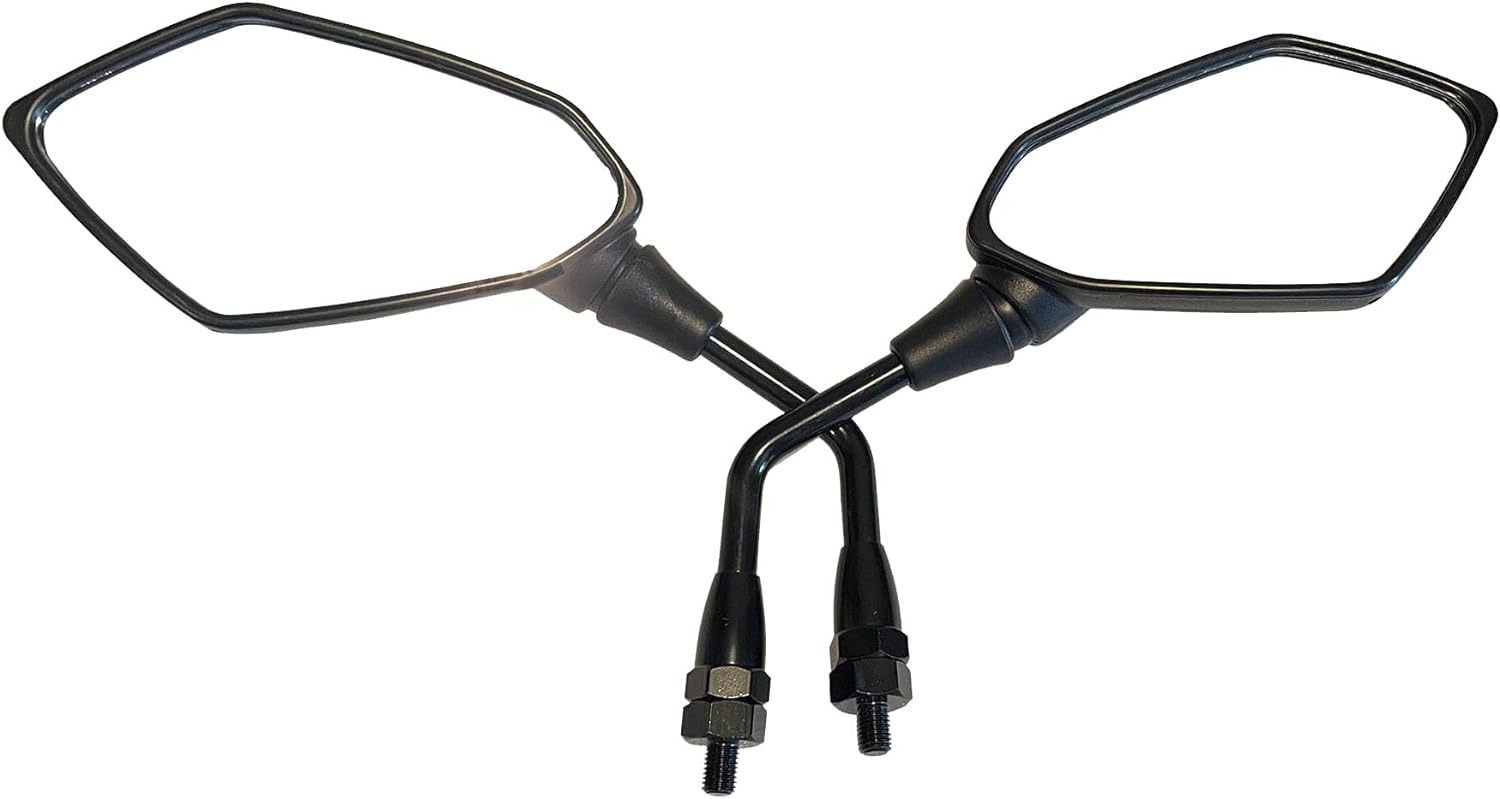 Espejos retrovisores negros compatibles con Yamaha MT-09 2023