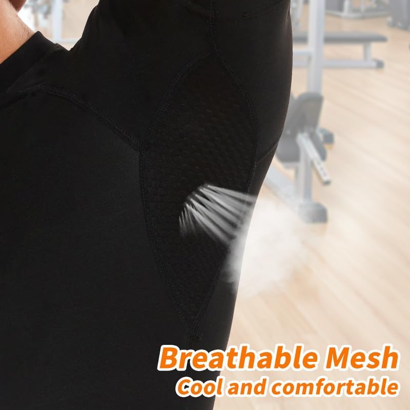 SHAPERIN Sauna Shirt for Men Weight Loss Sauna Jacket Tops Heat Trapping Sauna Suit Sweat Vest Body Shaper Gym Workout