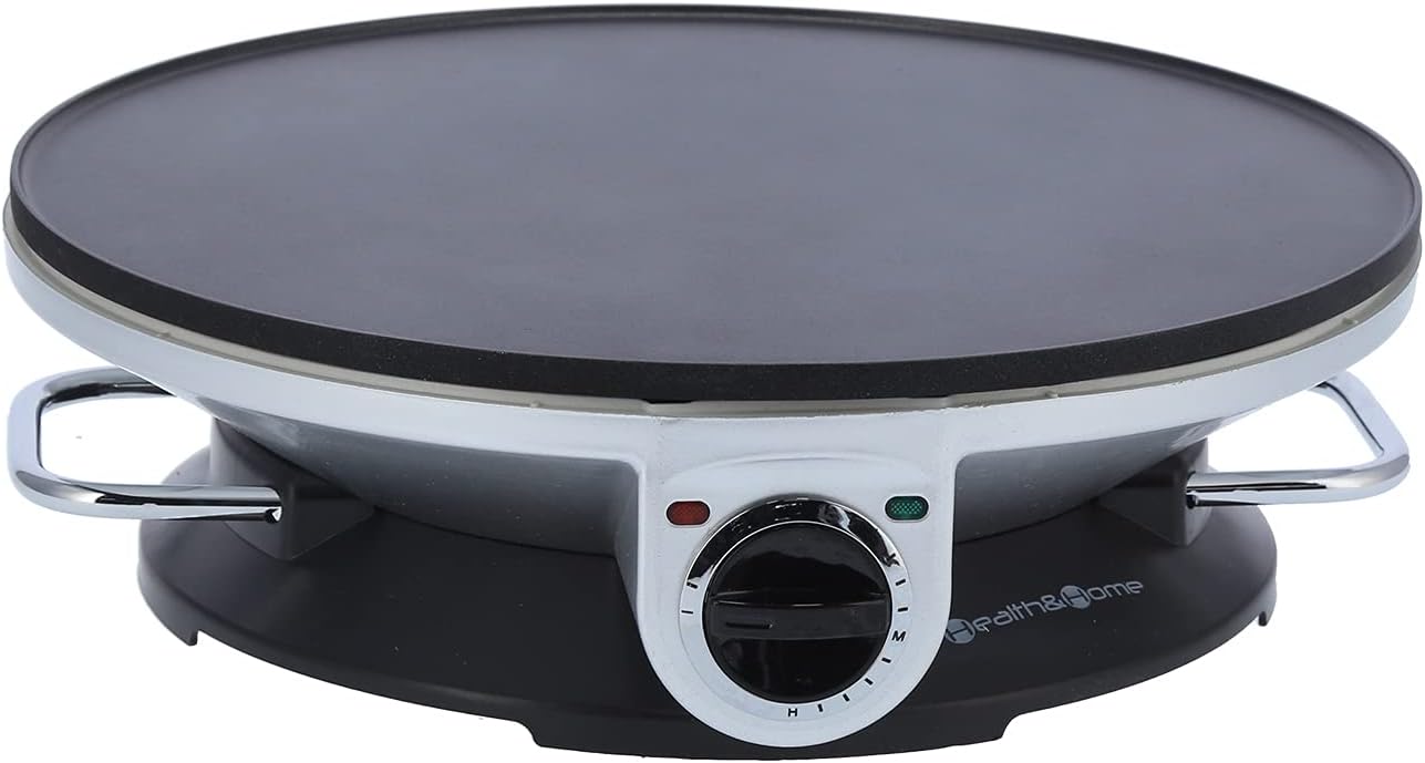 Máquina de panqueques Fabricante de enchufes Utensilios para hornear Fabricante de panqueques para el hogar Material Crepe Maker Grill Aluminio