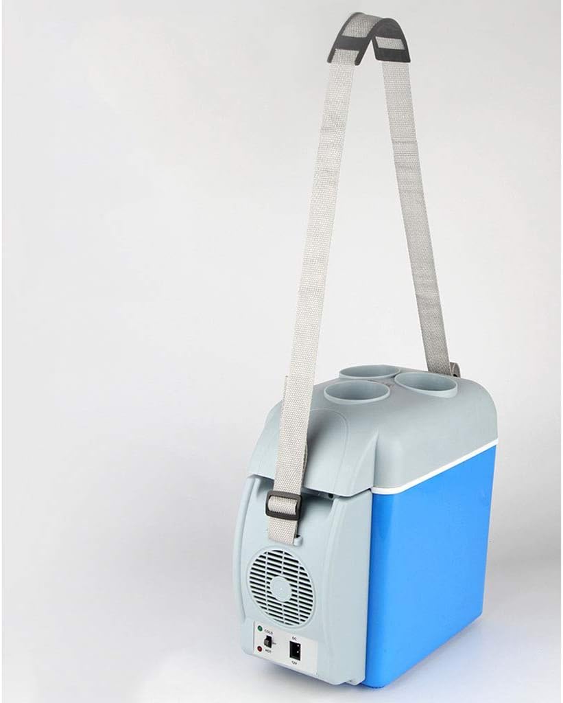 Mini refrigerador y calentador para el hogarauto mini refrigeradorcapacidad de 8 l compacto, portátil y silencioso (refrigerador de coche de 12 V,