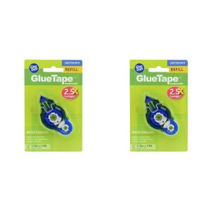 Glue Dots Cartucho de repuesto de cinta adhesiva permanente de doble cara, azul, 1 unidad (paquete de 2) Glue Dots Cartucho de repuesto de cinta adhesiva permanente de doble cara, azul, 1 unidad (paquete de 2)