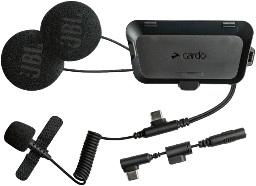 Cardo Packtalk – Kit de segundo casco para exteriores, accesorio de dispositivo de comunicación para uso adicional del casco, kit multifuncional