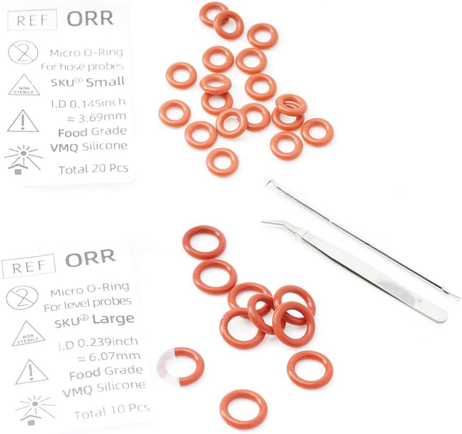 Kit de reparación de juntas tóricas para conectores de manguera Breville Oracle Espresso y sondas NTC, para resolver problemas de fugas de salida