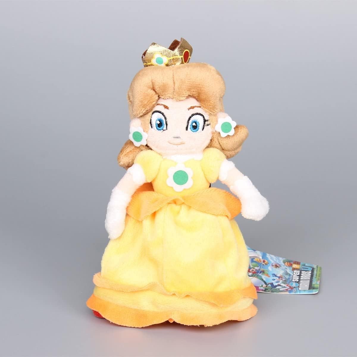 HUAWELL Super Marry All Star Collection Princes Peach – Peluche de peluche de Príncipes Rosalina y Dasy de 8 pulgadas (Princes Rosalina y Dasy)