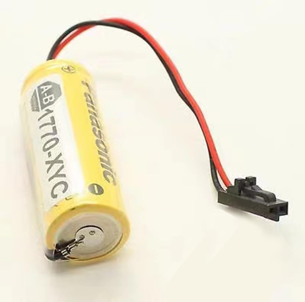 *(50-Pack) 1770-XYC Lithium Battery 3V 1800mAh Replacement for 1770-XYCA 1770-XYB 1756-BA1,for Allen Bradley 1770-XYC