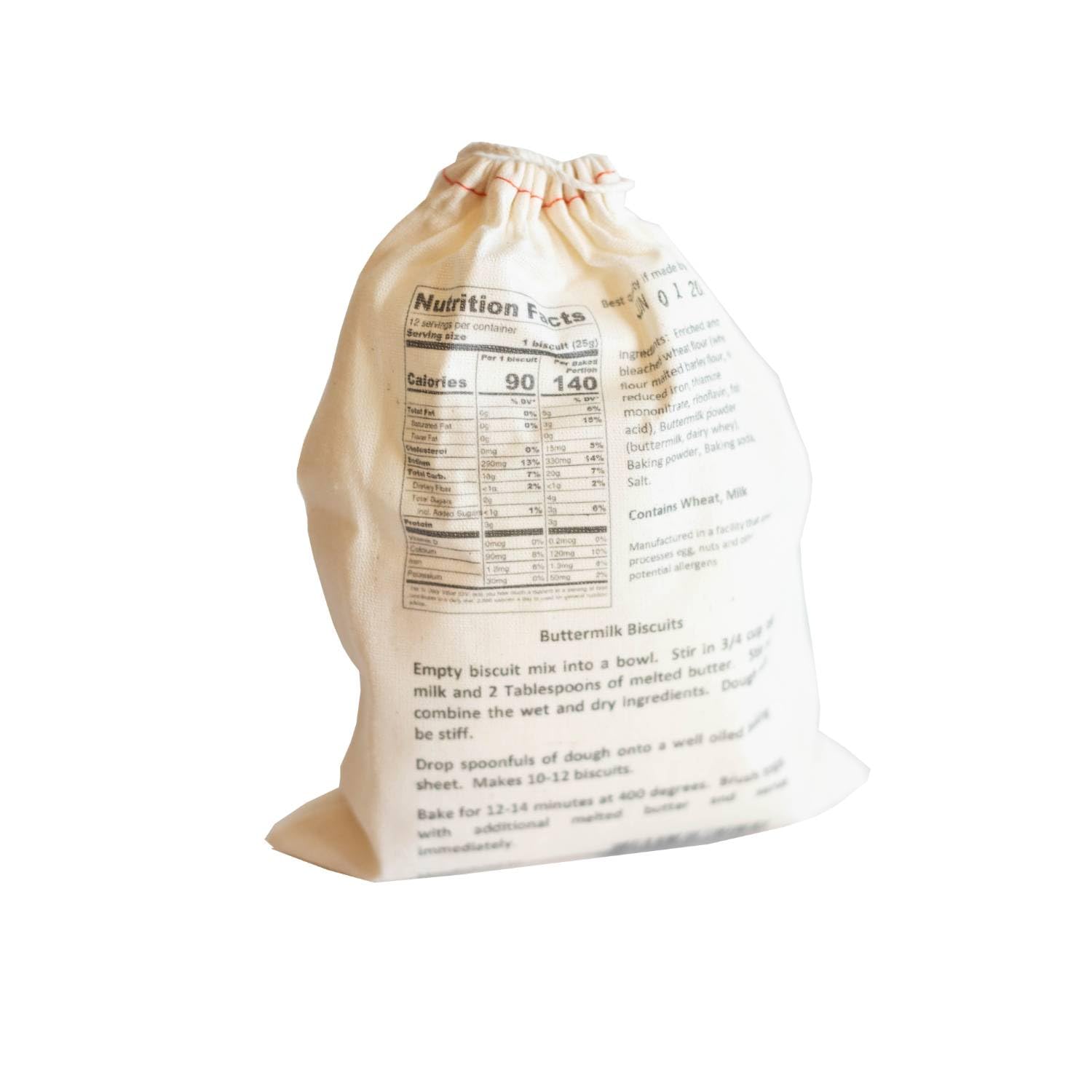 Lehman’s Mezcla de galletas, rápida y fácil de preparar y hornear, caliente deliciosa bolsa de regalo de 10.25 onzas, suero de leche tradicional