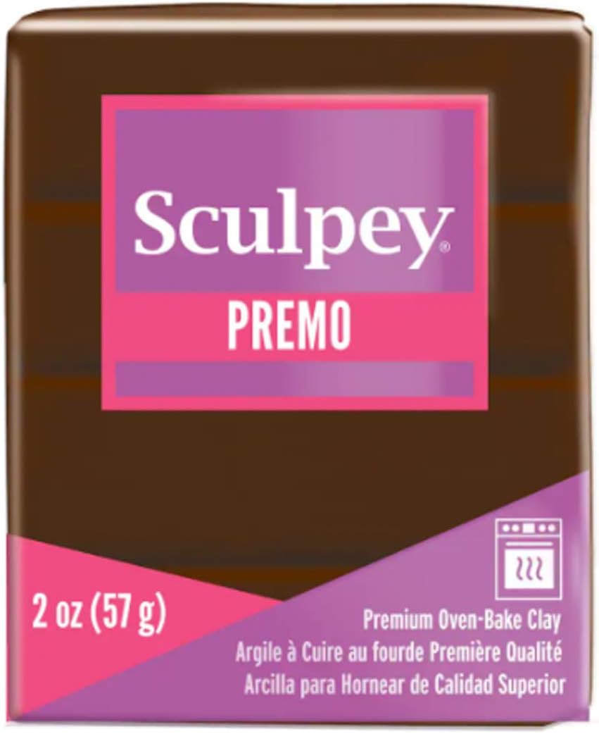 Premo Sculpey – Arcilla para horno (Umber tostado)