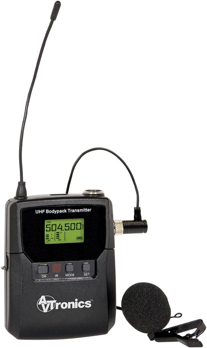 Sistema de micrófono inalámbrico profesional, 200 canales UHF 3 de mano y 1 cinturón y lavalier, sistema de micrófono para habla, canto, eventos,