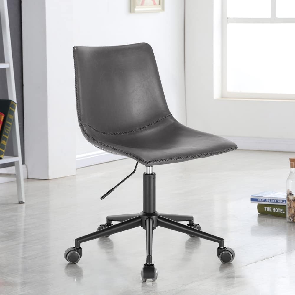 POLY & BARK Silla de trabajo Paxton en gris