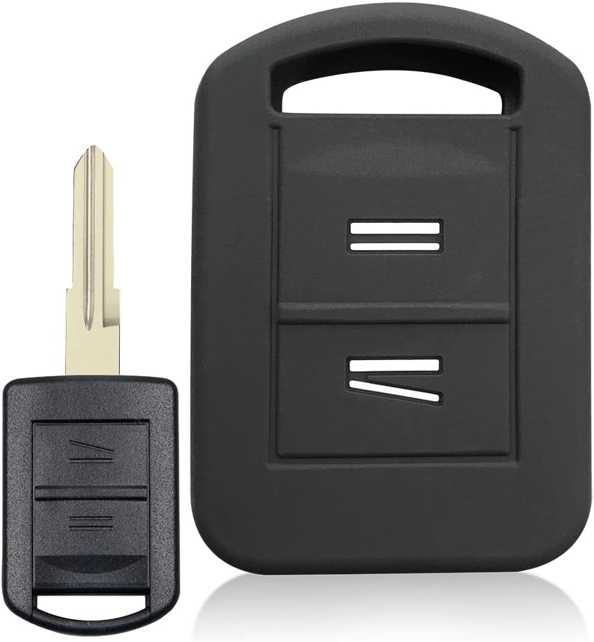 Aikchi Para Opel Monza Mokka Key Shell Fundas Silicona Car Key Cover (negro)