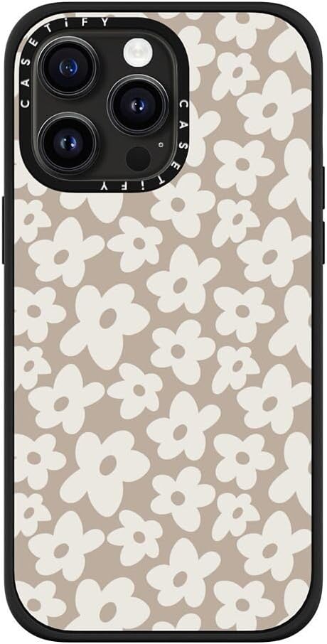 CASETiFY Impact – Funda para iPhone 15 Pro Max 4 veces probada contra caídas de grado militar, protección contra caídas de 8.2 pies – Estampado de