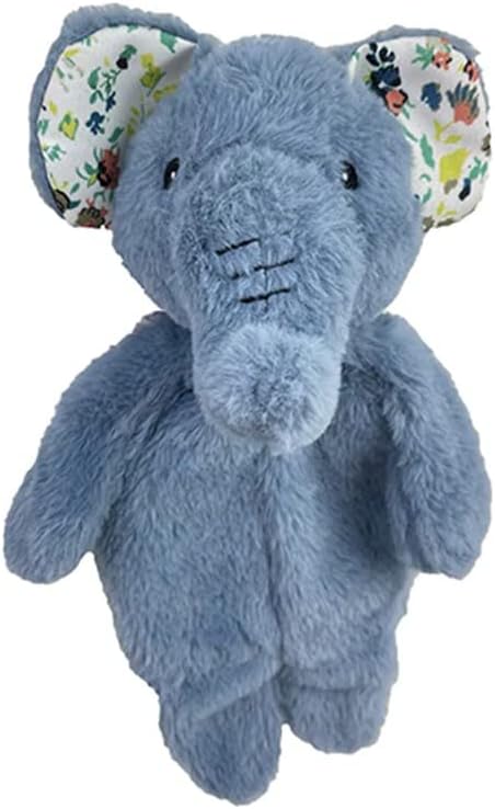 Pet Lou Floppy Elephant – Juguete chirriante de felpa para perro, 13 pulgadas de altura, color azul