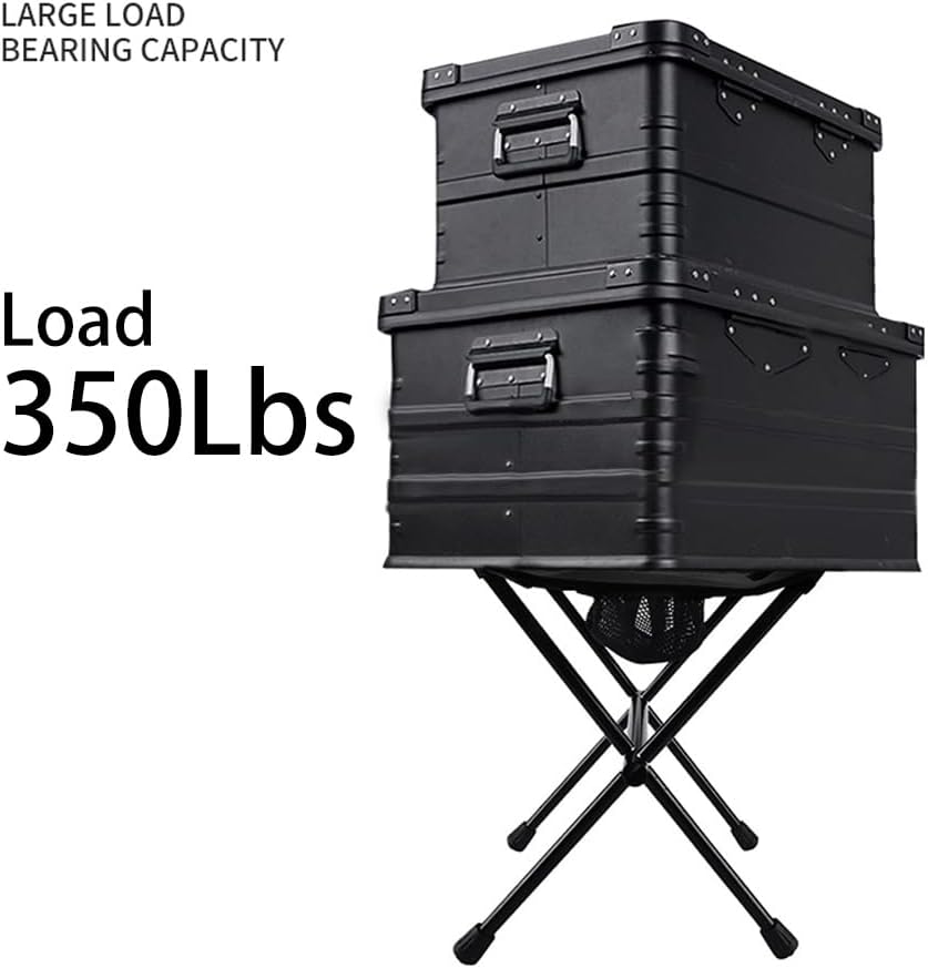 Taburete de camping ligero y pequeño, silla plegable portátil de 13 pulgadas, para caminar al aire libre, senderismo, pesca, 400 libras