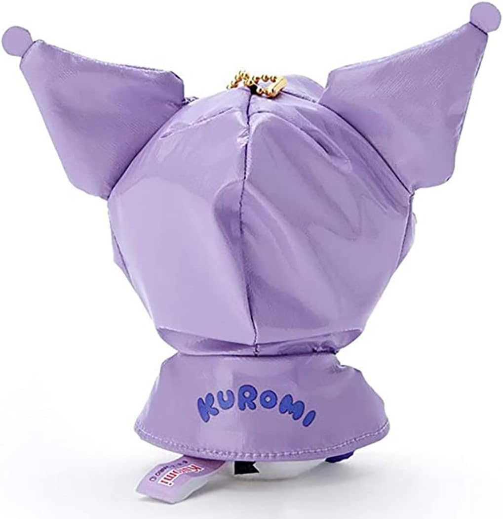 Huositi Lindo llavero de peluche de animales de peluche, figura de juguete para niña, llavero colgante.., Negro –