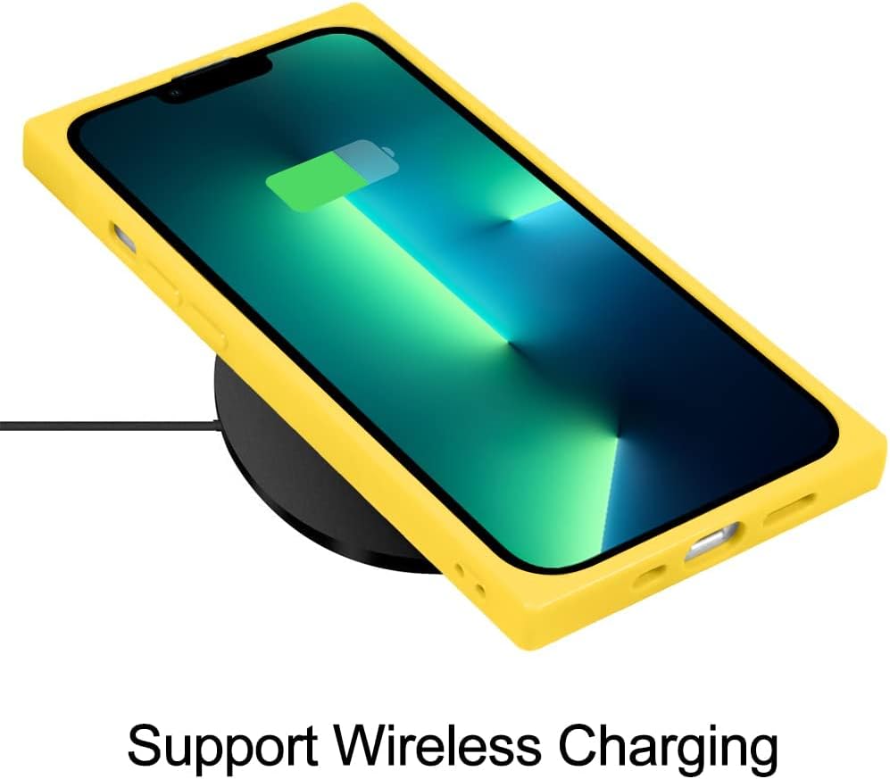 LSL Funda para iPhone 13 Pro Max de 6.7 pulgadas, TPU suave, anticaídas, antiarañazos, absorción de golpes, cuerpo completo, resistente,