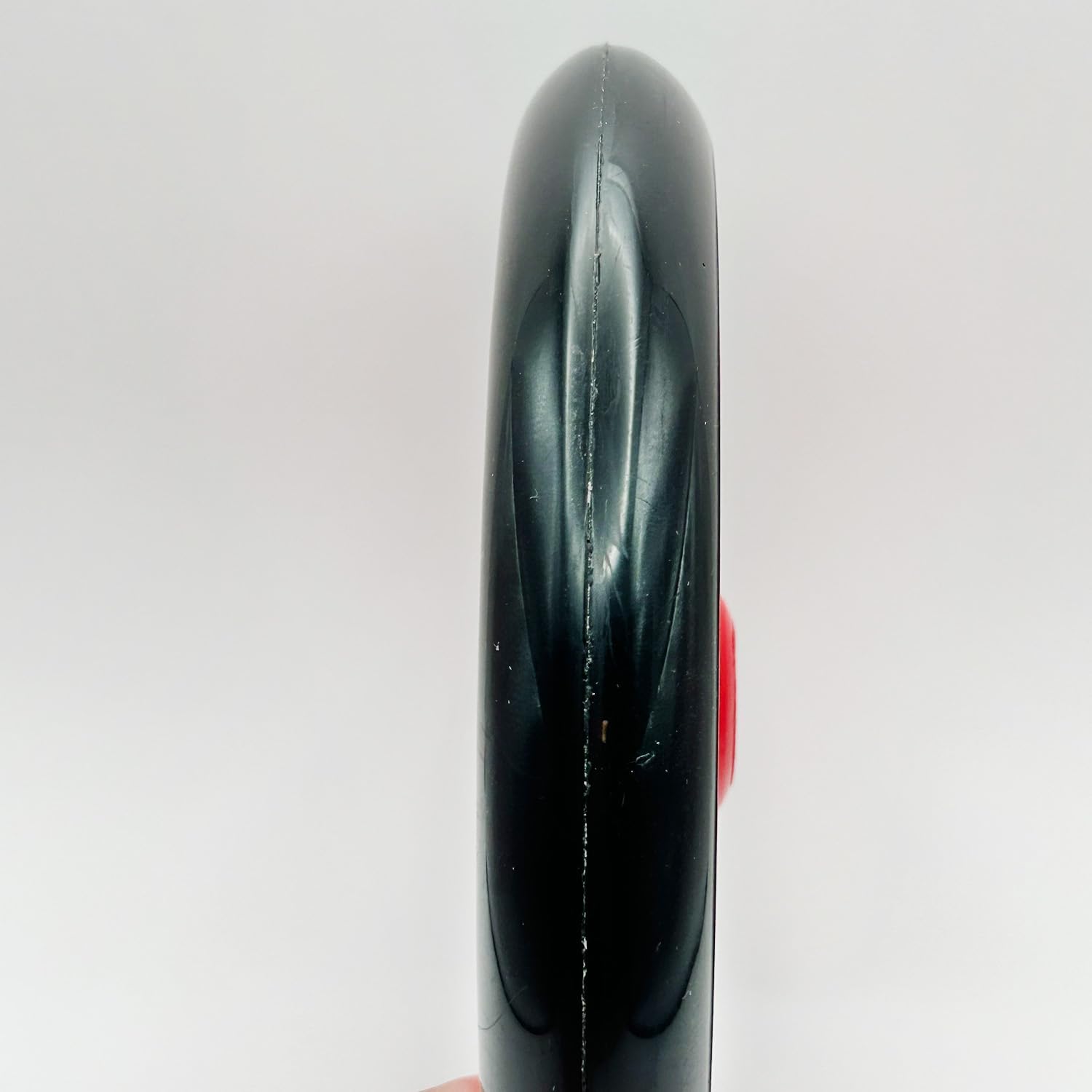 AlveyTech Rueda de 7.874in para la maquinilla de afeitar A5 Lux & Carbon Lux Kick Scooter (rueda negra, cubo rojo)