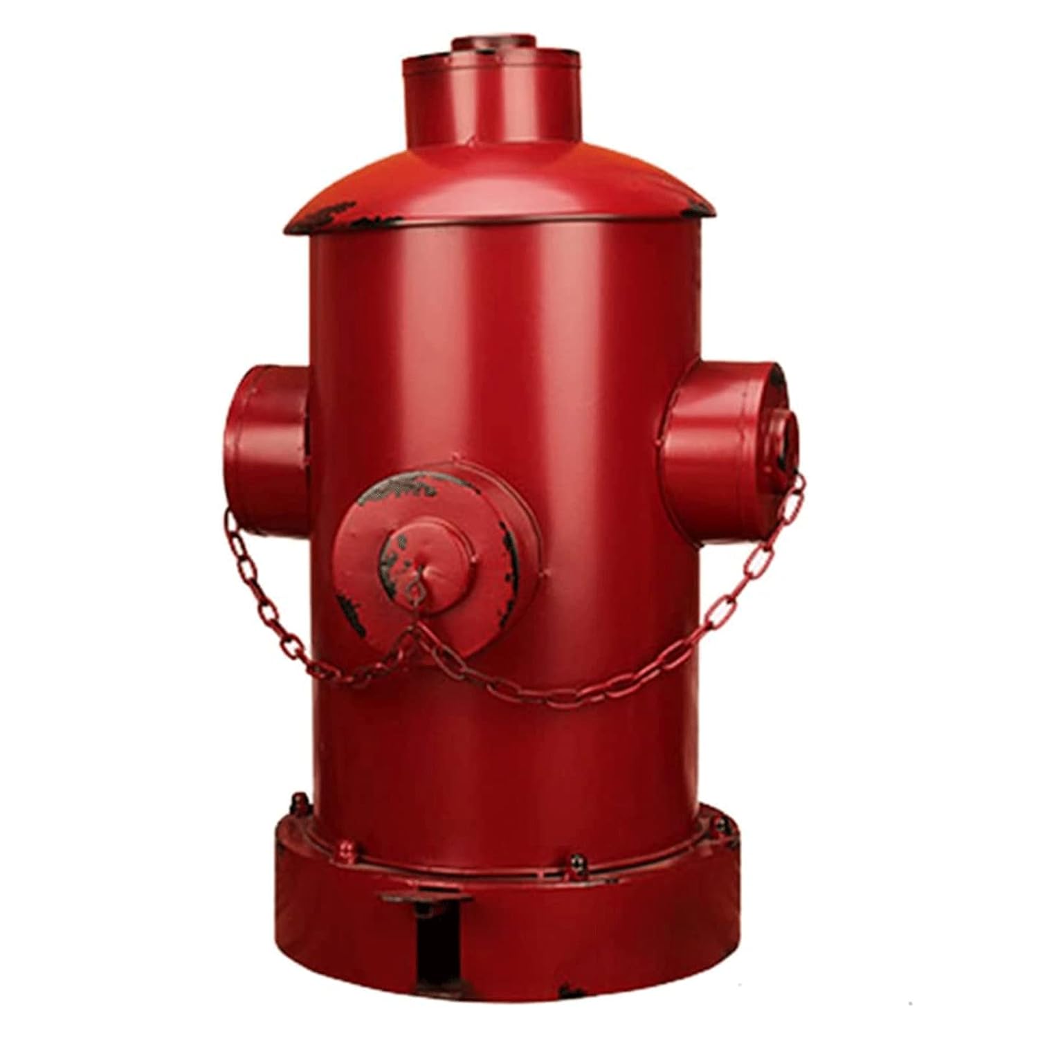 TISTIK Bote de basura Industrial Wind Trash Can Creative Iron Art Pedal Fire Hydrant Trash Can 36 * 59cm Individuality Vintage Garbage Can Paper