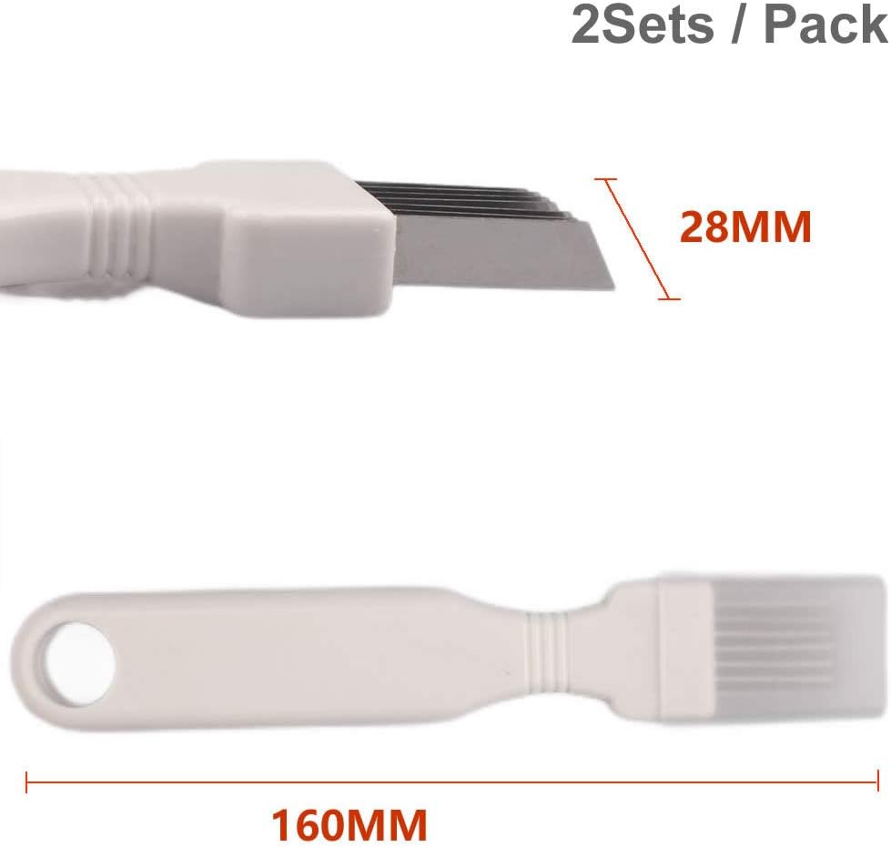 Cortador de cebolleta, cortador de verduras, cortador de verduras, cuchilla de acero inoxidable, rebanada de cubiertos, herramienta de cocina