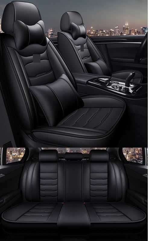 Fundas de asiento de automóvil de 5 asientos compatibles con KIA Ceed, Rio Carens, Camival, Ceed, Picanto, Telluride, Cerato Cadenza, K3, K5, K9,
