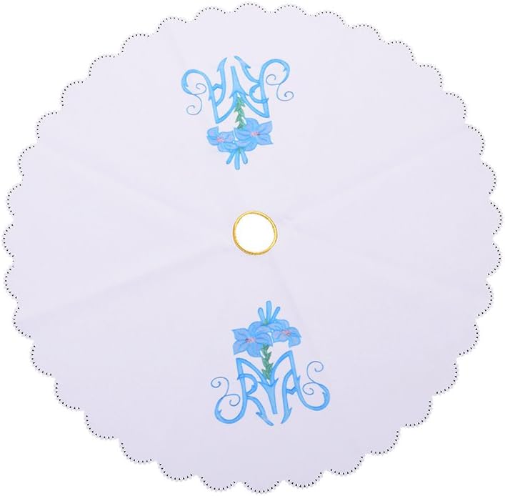 BLESSUME Tela de altar Cáliz Pall Velo de cáliz