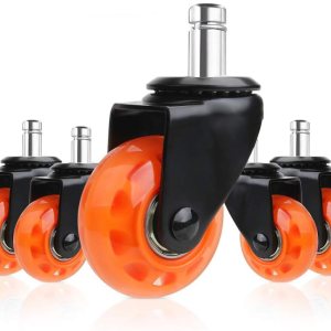 8T8 Ruedas giratorias para silla de 2 pulgadas, rodamiento suave y silencioso, ruedas de repuesto resistentes para silla de escritorio de oficina, 8T8 Ruedas giratorias para silla de 2 pulgadas, rodamiento suave y silencioso, ruedas de repuesto resistentes para silla de escritorio de oficina,