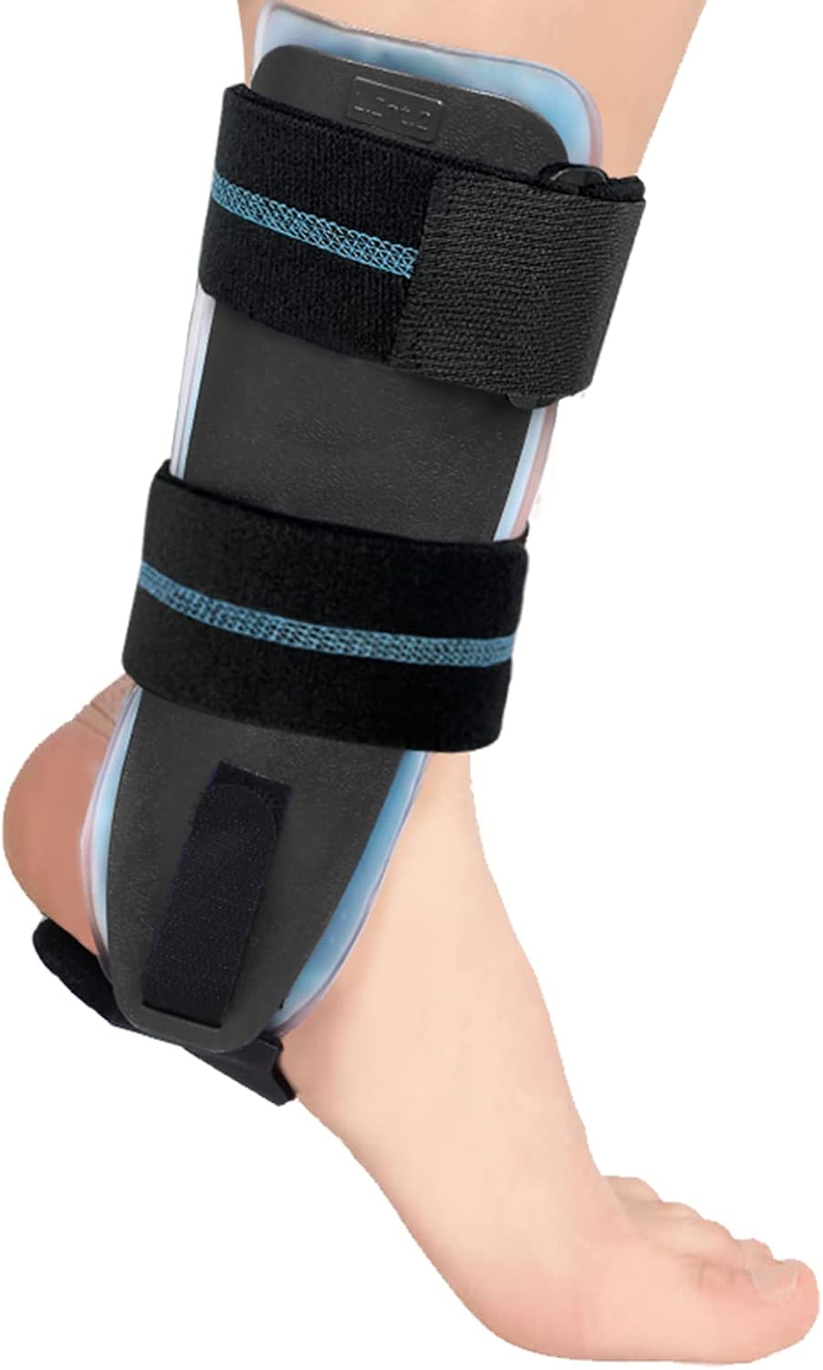 Velpeau Tobillera  Férula de tobillo con estribo  Estabilizador rígido ajustable para esguinces, tendinitis, soporte de lanzamiento posoperatorio y