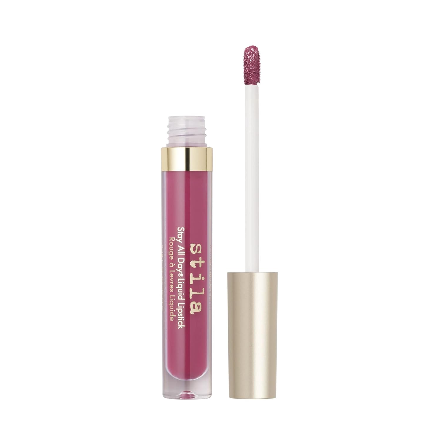stila Stay All Day – Lápiz labial líquido transparente, 0.10 onzas