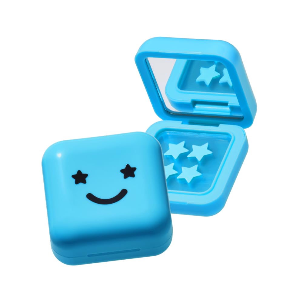 Starface Hydro-Star + Parches de espinillas de ácido salicílico y Big Blue Compact, ayuda a reducir y calmar puntos más profundos, bonita forma de