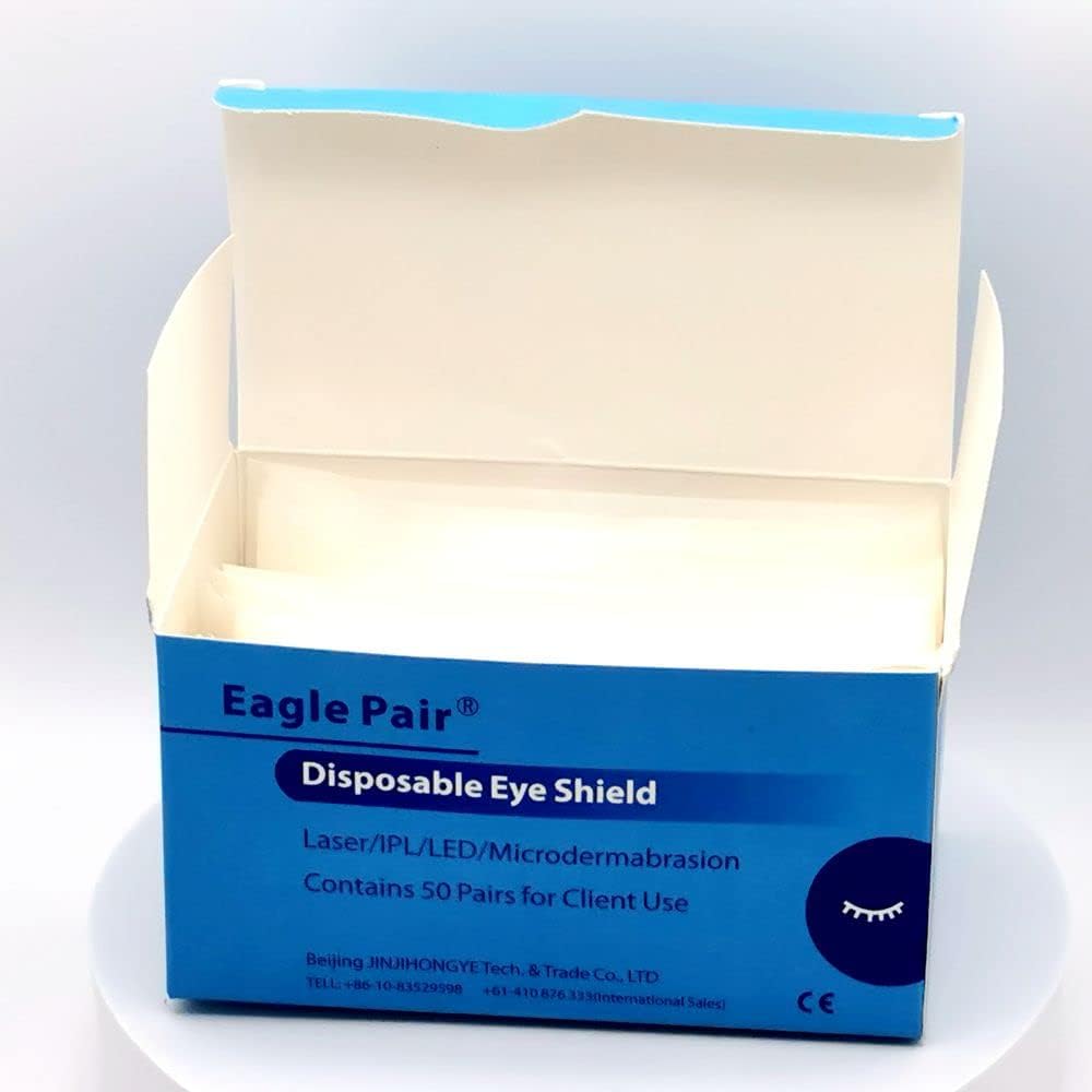 Disposable Beauty Laser Eye Shields IPLLEDMicrodermabrasion Guest Eye Protection Shield Pack of 10 pairs