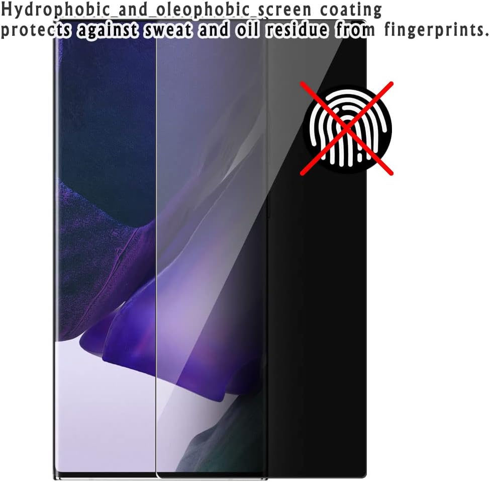 Vaxson Protector de pantalla de privacidad, compatible con KAIHOU KH-TDP710 de 7 pulgadas, protector de película antiespía (no vidrio templado)