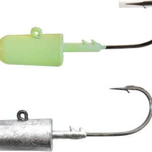 2 piezas Fish WOW! 6oz Glow Bullet Jighead Plain Jig Head Spin Fish Bait Pesado Swimbait sin pintar Cabezas de Plantilla con 32786 MUSTAD 100 Gancho 2 piezas Fish WOW! 6oz Glow Bullet Jighead Plain Jig Head Spin Fish Bait Pesado Swimbait sin pintar Cabezas de Plantilla con 32786 MUSTAD 100 Gancho