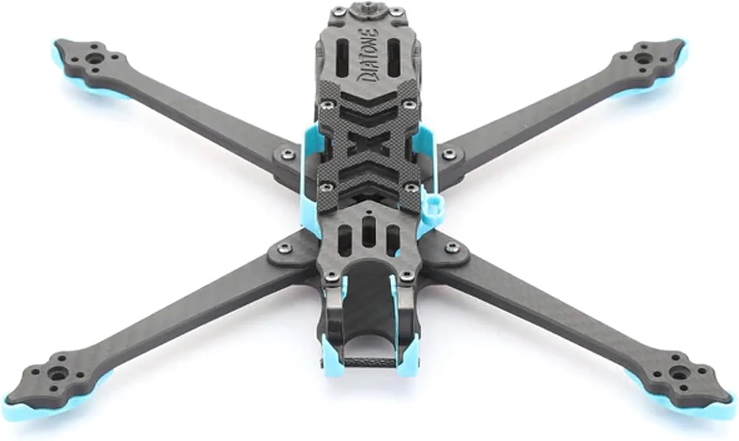 Diatone Roma F7 11.417 in FPV Racing Drone Frame Kit – 0.157 in 3K fibra de carbono, rápida y ágil, fácil personalización – Plataforma profesional