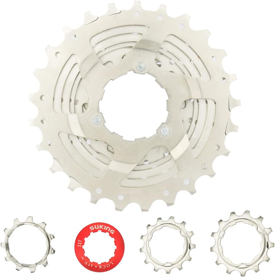 CYSKY Casete de 10 velocidades 11-25T11-28T11-32T11-36T11-40T11-42T Compatible con ShimanoSunraceSram Bike Freewheel, apto para bicicleta de