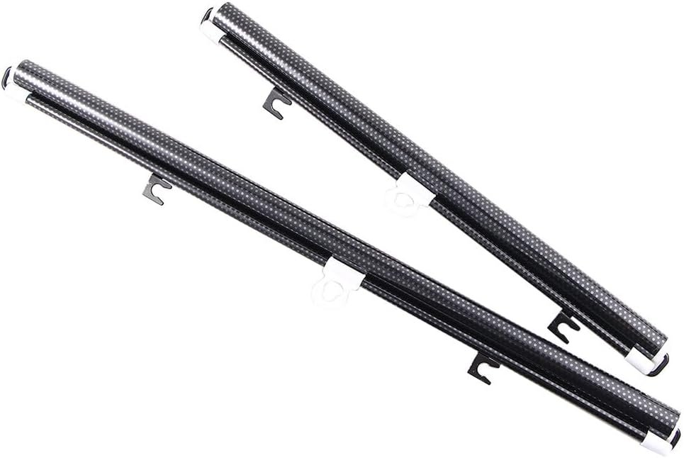 1 persiana enrollable con ventosas, cortinas opacas con bloqueo de rayos UV, cortina para automóvil, hogar (15.7 in x 23.6 in, negro)