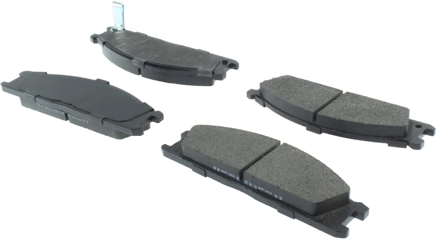 Front Disc Brake Pad Set Compatible With Nissan NP300 2009 2010 2011 2012 2013 2014 2015 2016 PC-713497