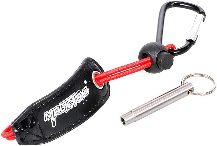 Removedor de rodamientos de metal, 1 clip de cinturón Yoyo con gancho de metal, accesorios de bola de Yoyo