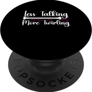 Baton Twirling Outfit Majorette Baton Twirler PopSockets Standard PopGrip Baton Twirling Outfit Majorette Baton Twirler PopSockets Standard PopGrip