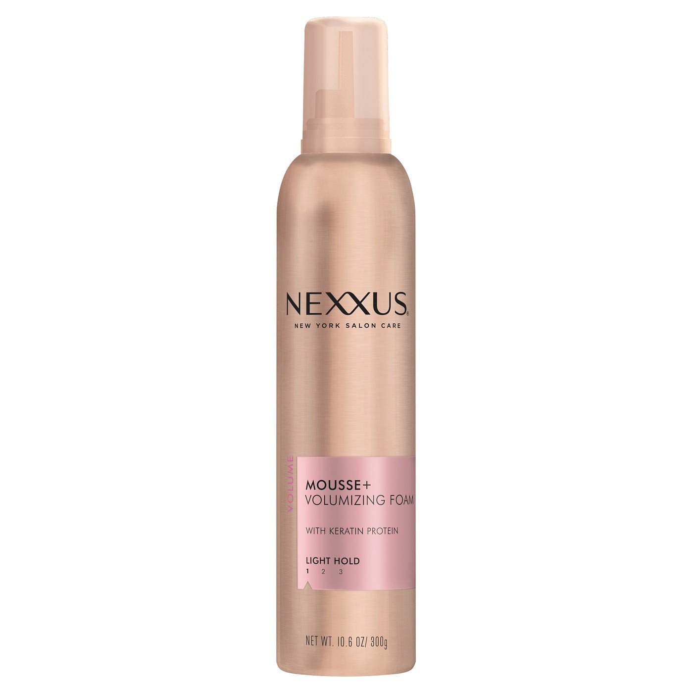 Nexxus Espuma voluminizadora Styler Mousse Plus, 10.6 onzas, paquete de 6